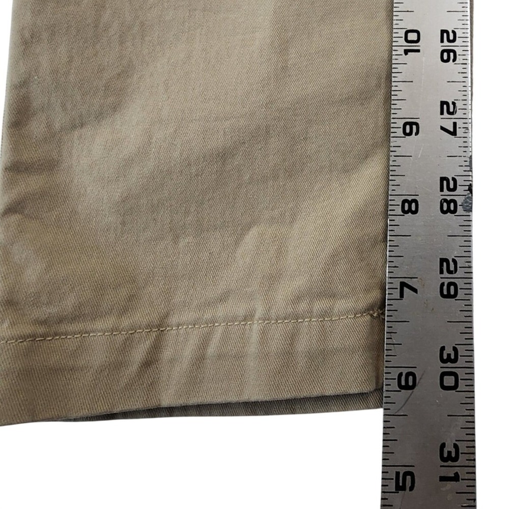 Eddie Bauer 4 Khaki Legendwash Stretch Boyfriend Chino Pants Prep Outdoor Casual - Picture 6 of 11